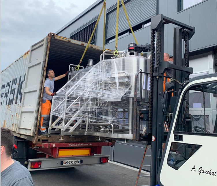 beer fermentation tanks