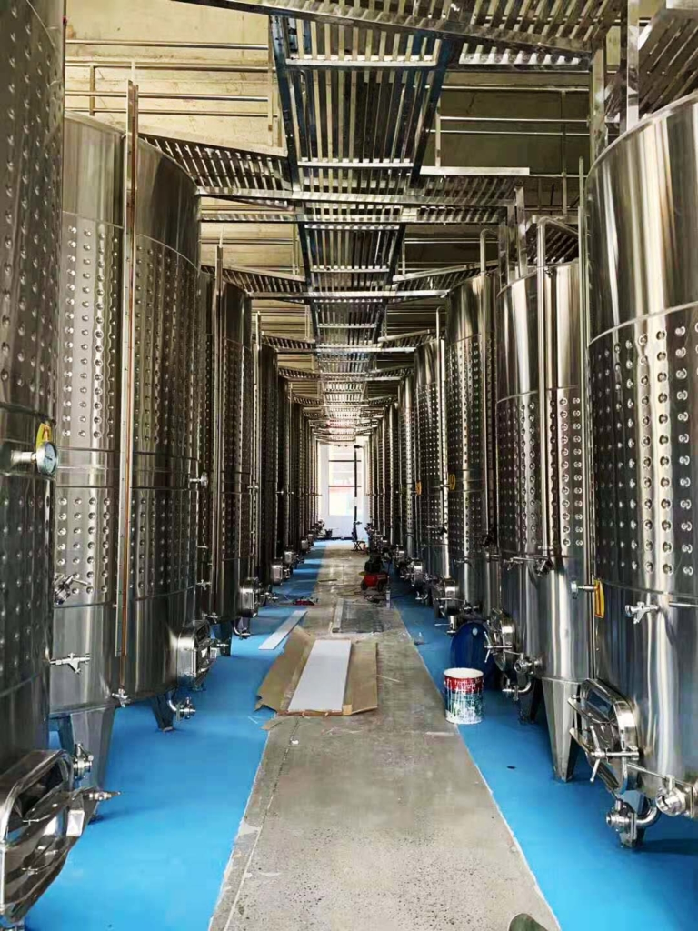 wine tanks