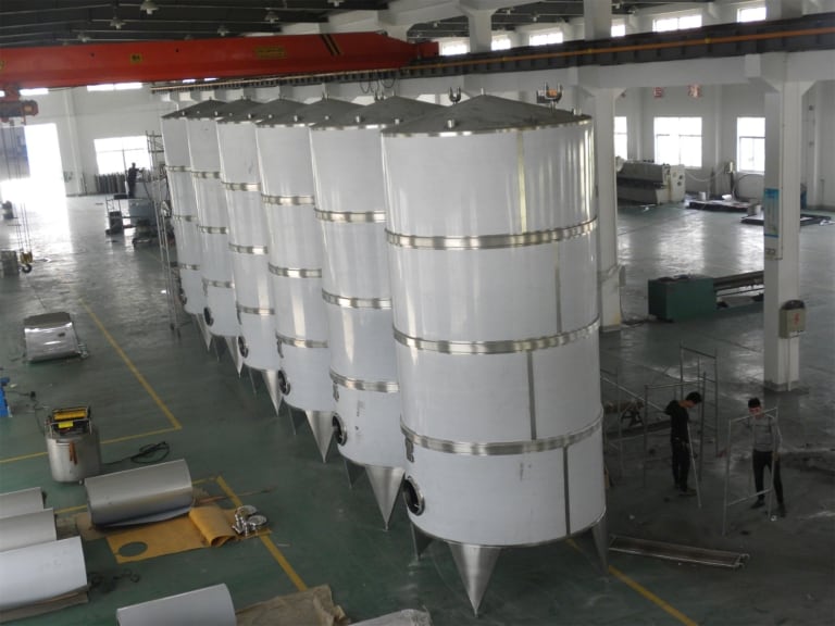 YoLong Beverage Tank Build up and Delivery