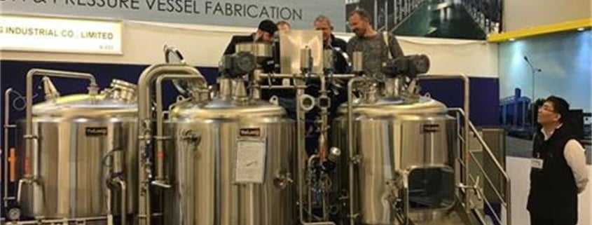 Sistema de elaboración de cerveza de 3 recipientes