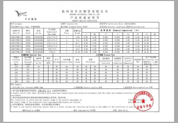 Manufacture of Cellar Tanks | International Standard Pressure Certification