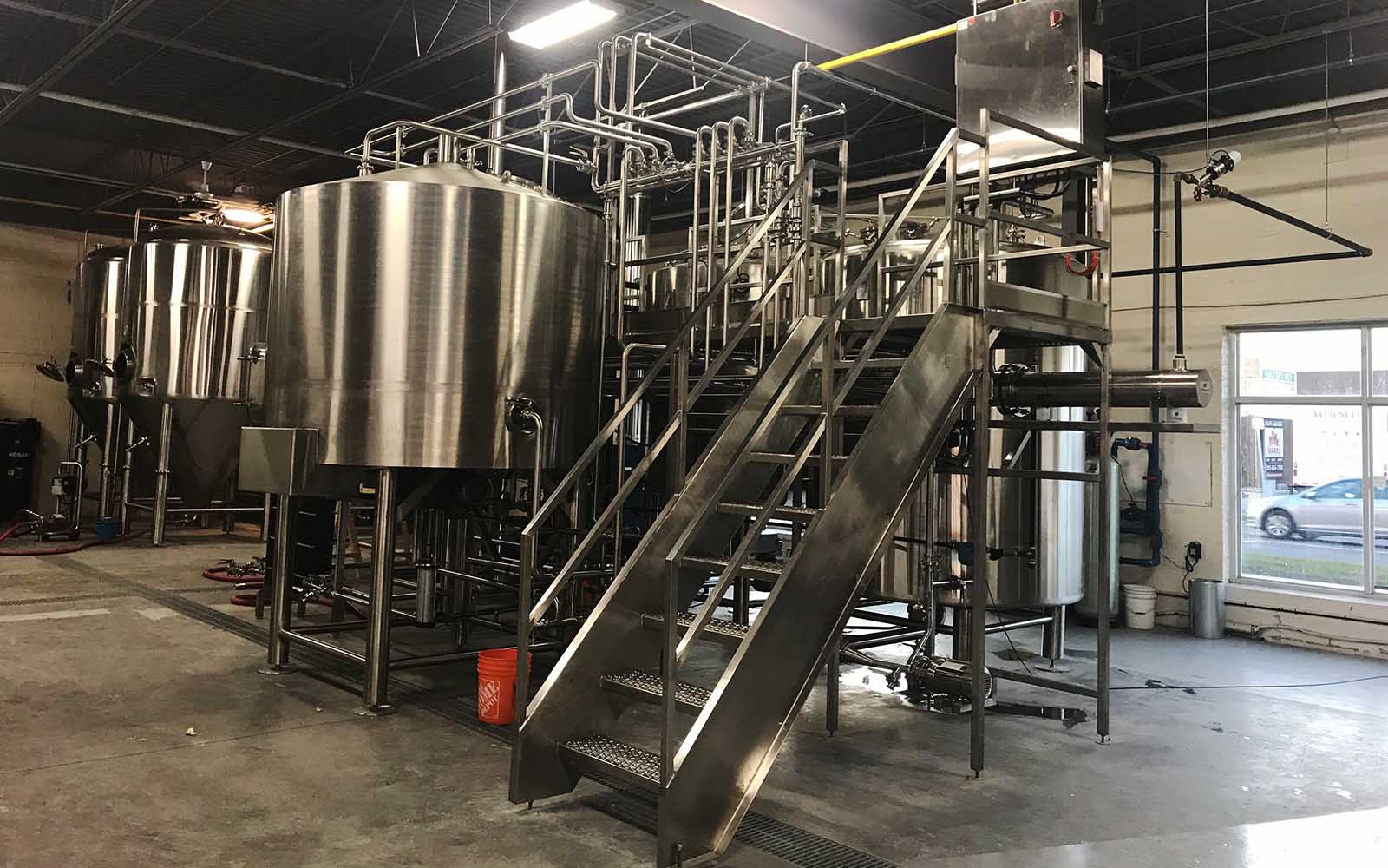 yolong brewhouse on site