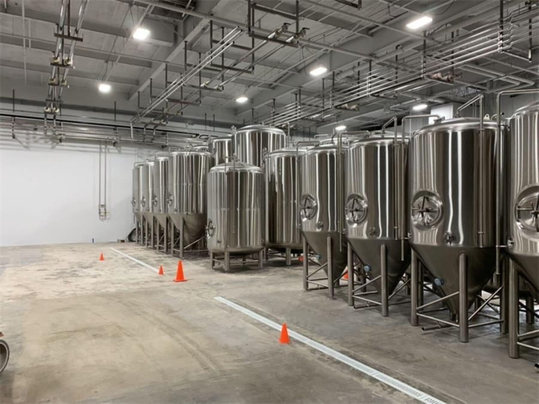 stainless steel brewing equipment
