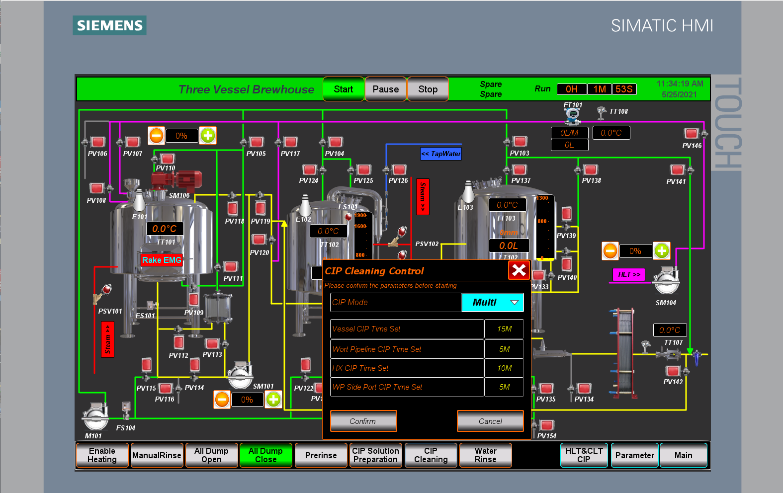 brewing automation