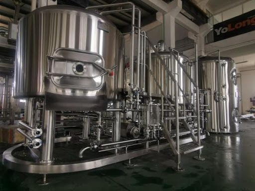 skid style brewhouse