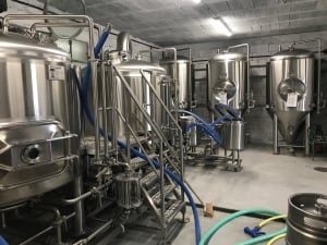 large fermentation tanks