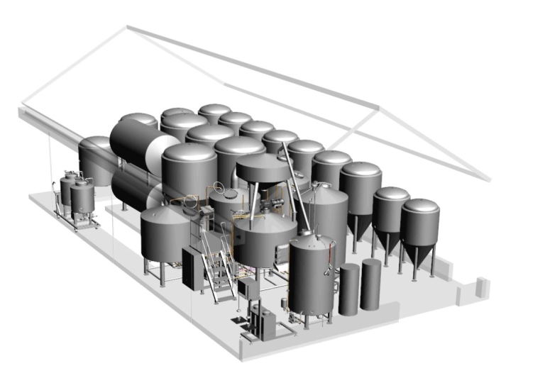 Brewing equipment 3 vessel