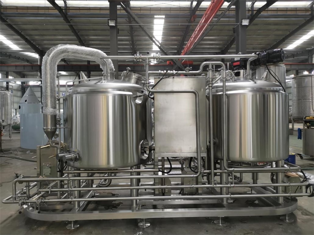 4 vessel brewing system