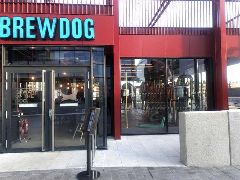 Brewdog Dublin Brew house equipment