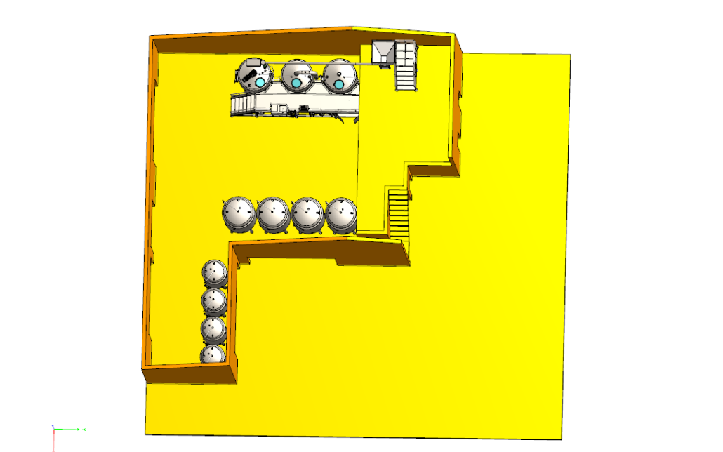 Brewery 3D Floor plan