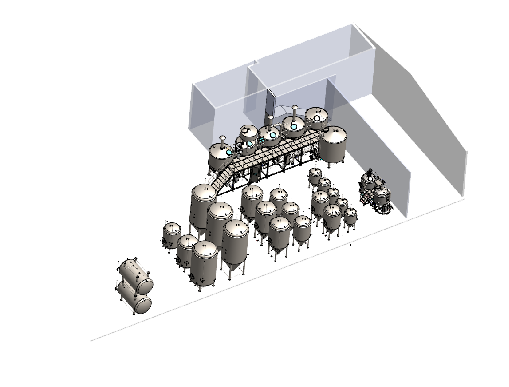 20BBL Brewery Layout