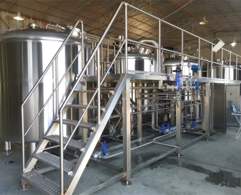 beer production equipment