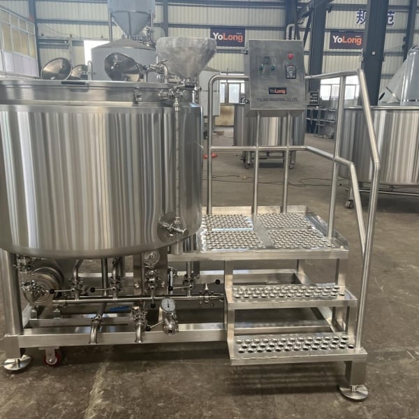 stainless steel brewing equipment