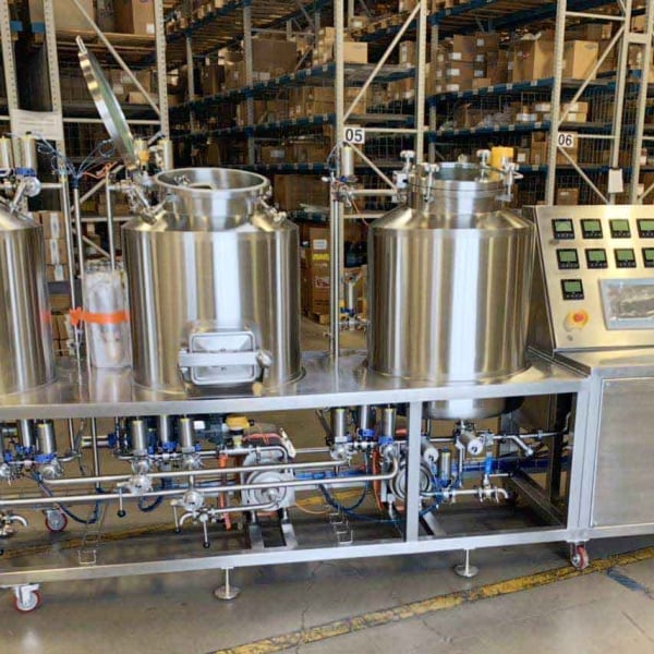 1bbl brewhouse skid